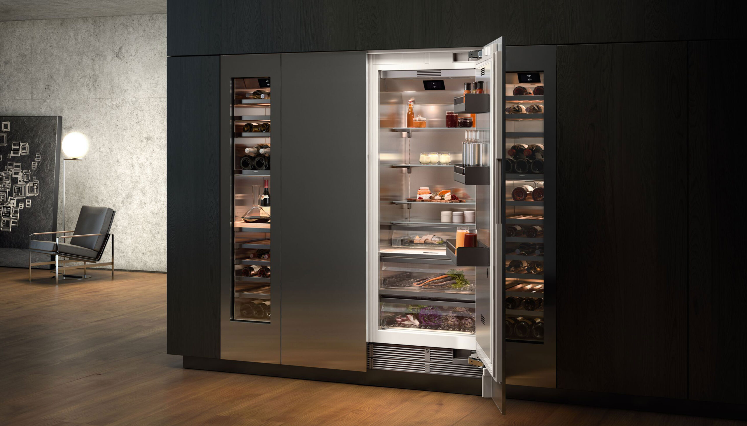 Luxe Gaggenau koelkast | Satink Keukens Luxe Gaggenau koelkast | Satink Keukens