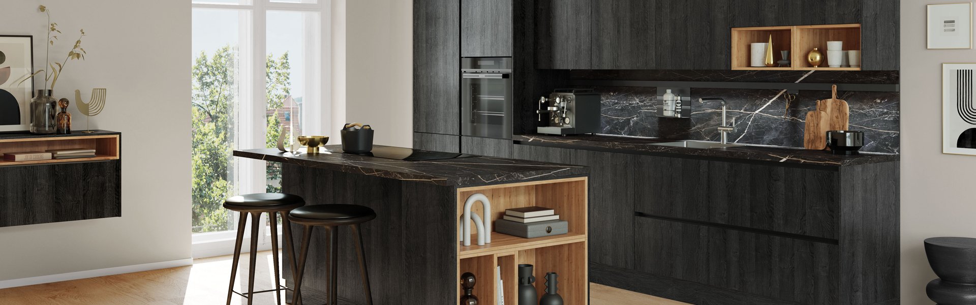Luxe keuken met marmer | Satink Keukens